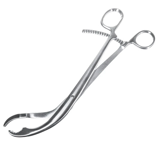 Verbrugge bone holding forceps with ratcheted handles