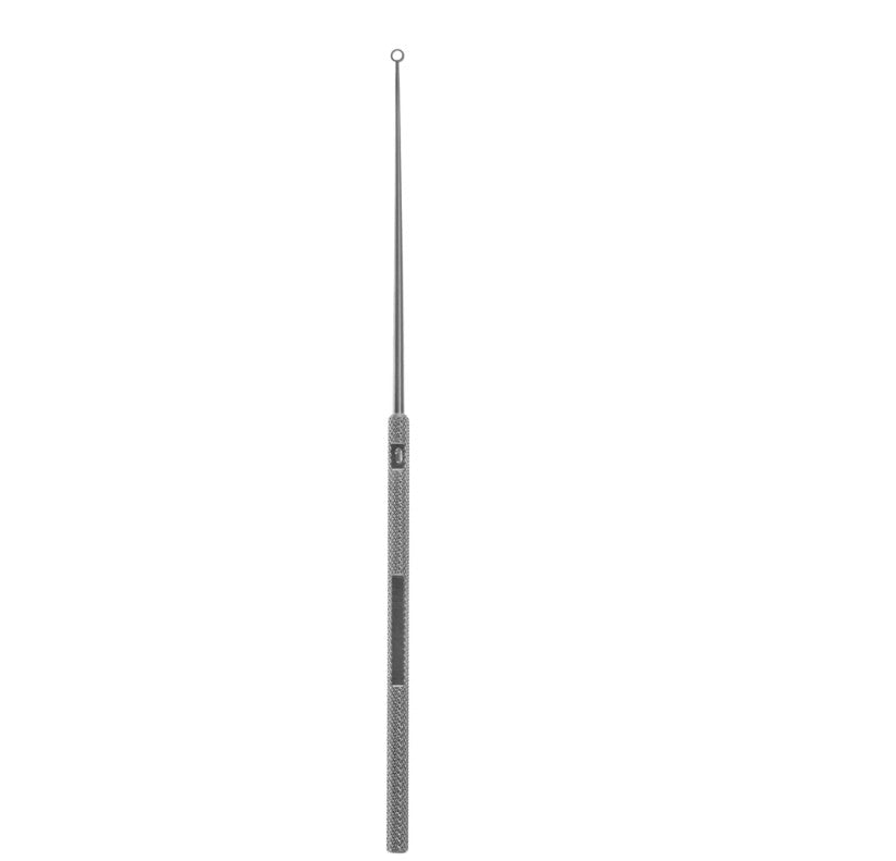 2.0mm Buck Ear Curette Size 1, Straight, Dull