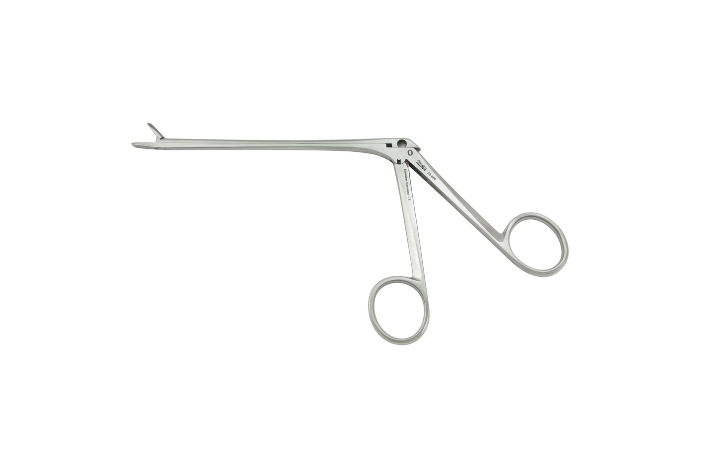 Blakesley 45 degree tube-shaft nasal forceps 130mm 3.5mm