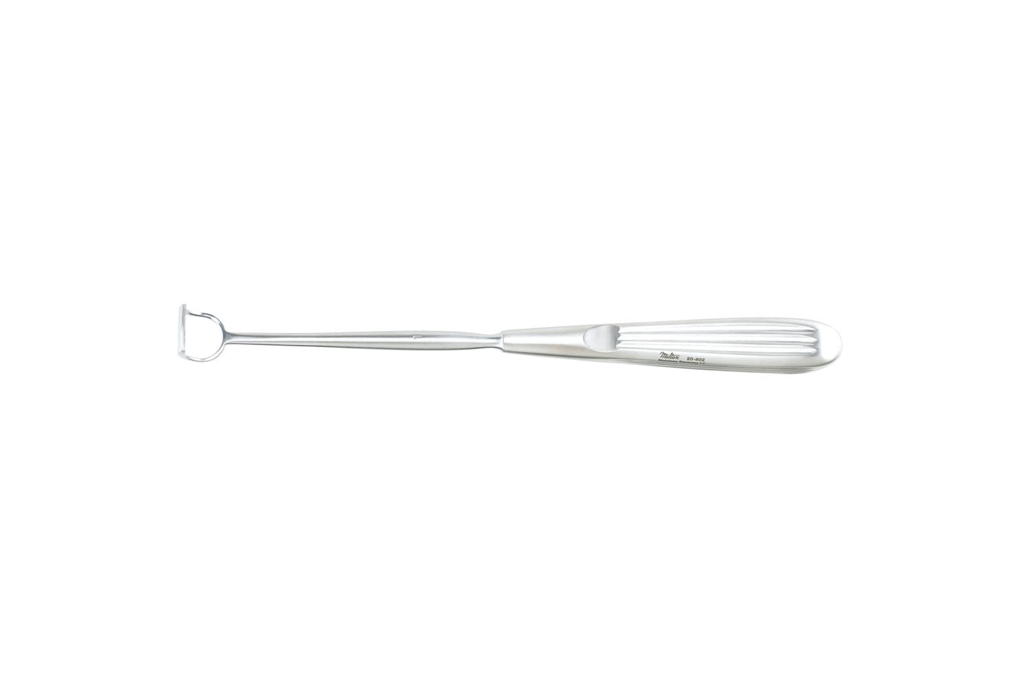 Beckmann adenoid curette 22cm with cutting basket