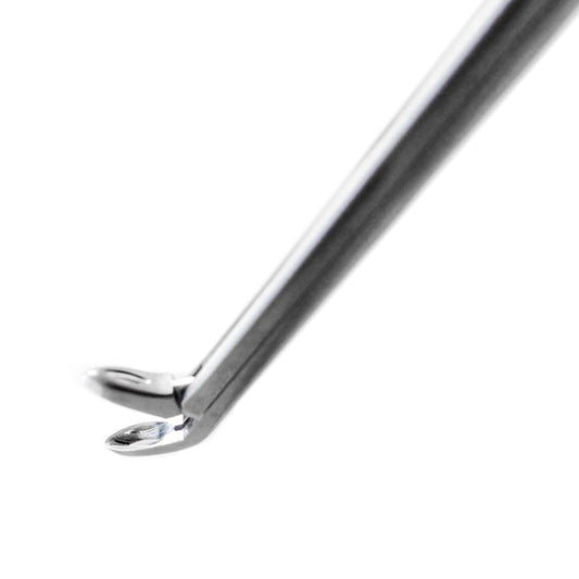 AED Strumpel Forceps 45º , 2.5 x 7mm Jaws