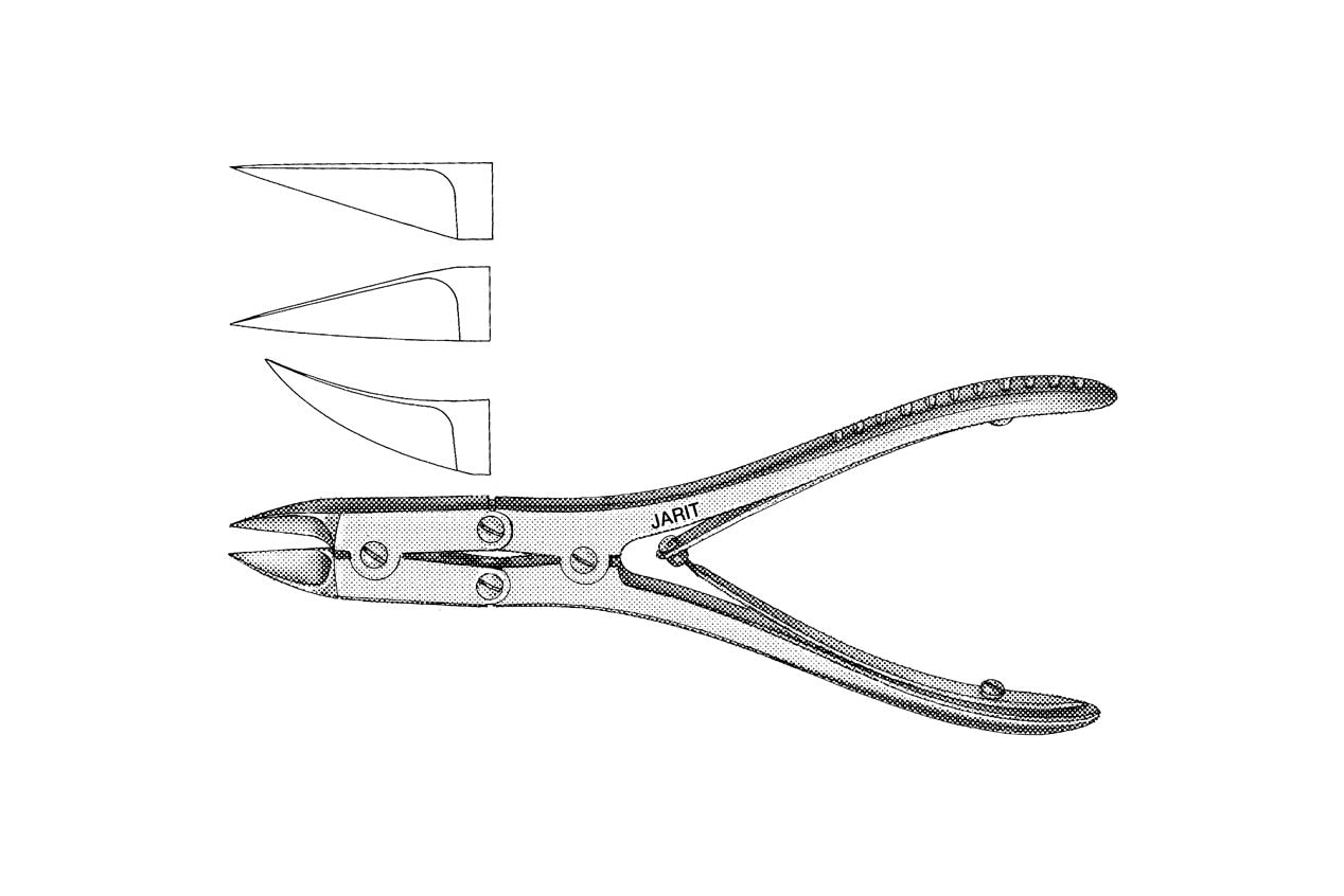 Ruskin bone rongeur straight 18cm 33216-18
