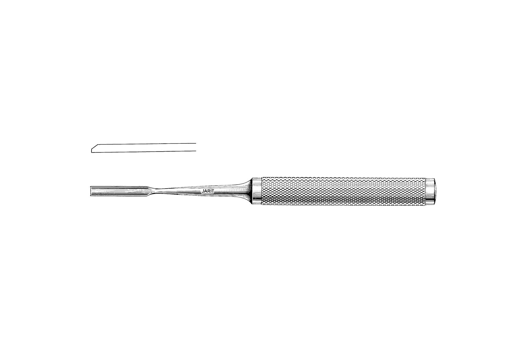 Cobb gouge upward curved 28cm 8mm