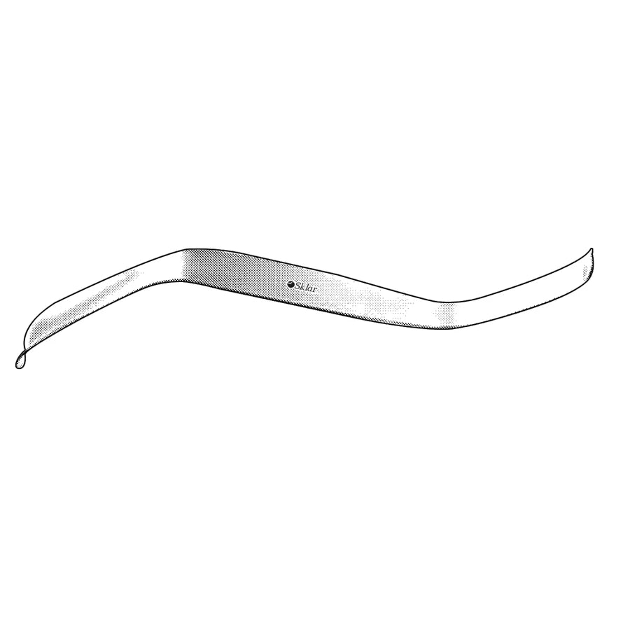 Fisch retractor 17cm with sharp tip