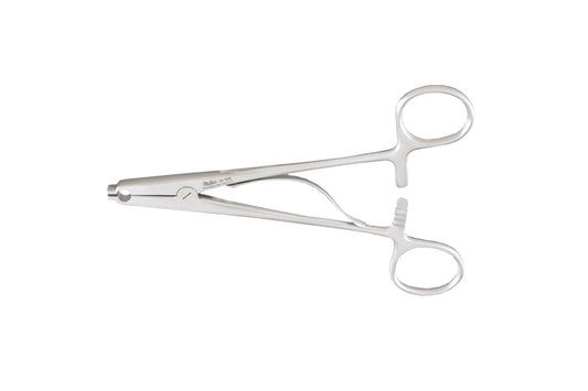 Raney scalp clip applying forceps