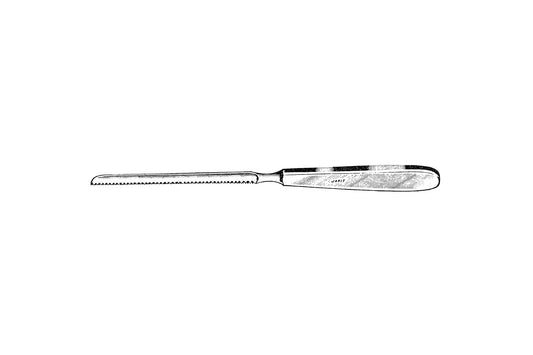 Langenbeck finger saw 23 cm with narrow blade