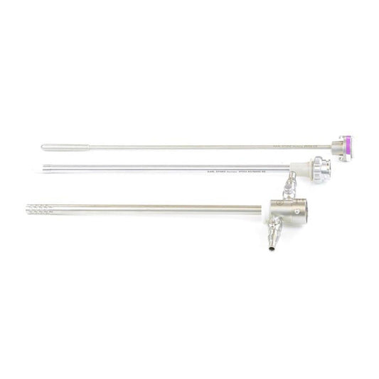Storz Resectoscope Sheath w/ Obturator and Rotatable Inner Tube, 22Fr