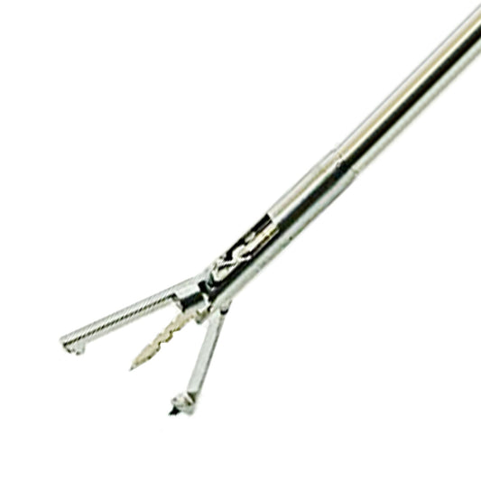AED Semi-Rigid Hystero Tenaculum Grasping Forceps w/ Spike, 5FR x 34cm, D/A