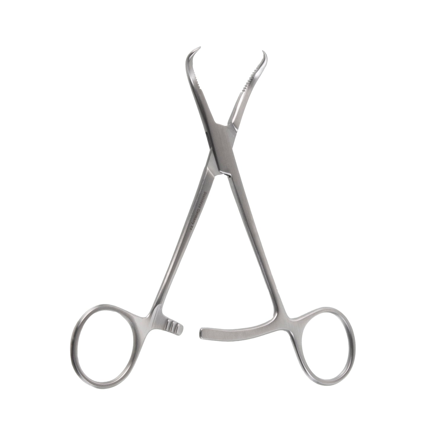 5 Bone Reduction Forceps Serrated Curved