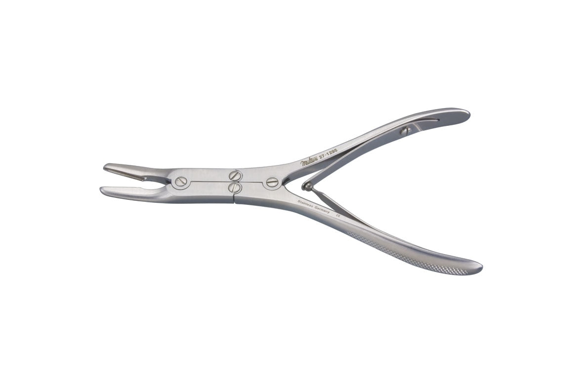 Scaglietti bone rongeur, right-curved jaw, 26cm length