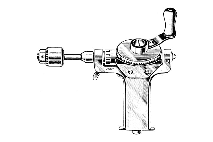 Bunnell 16cm bone hand drill