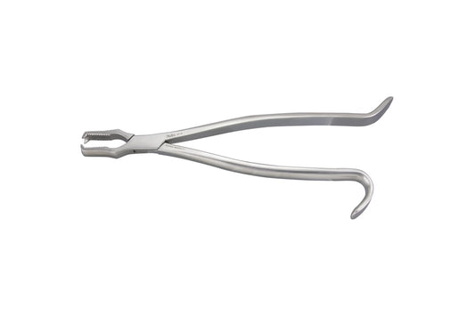 Bircher-Ganske straight bone holding forceps, 20cm