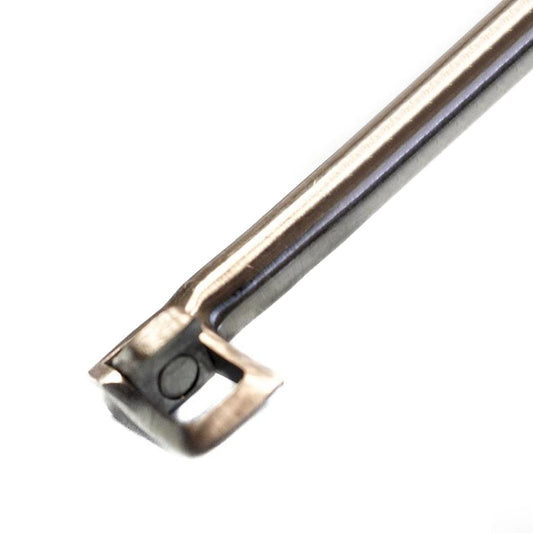 Storz Silcut Punch Arthro Forcep, Through Cut, 90º Left