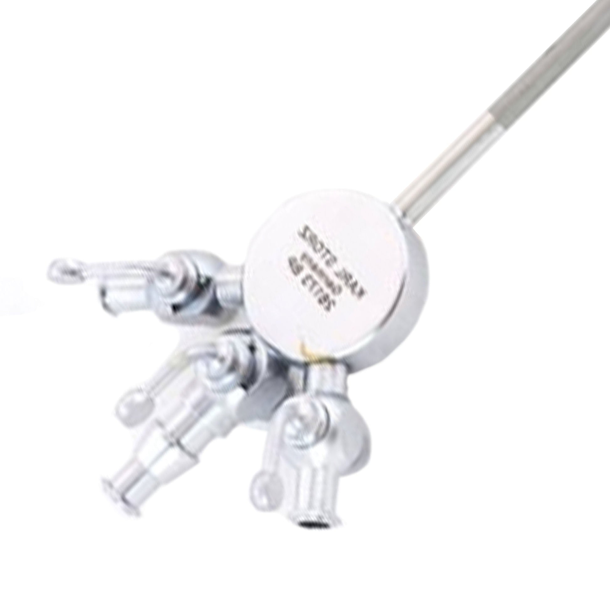 Storz Suction/Irrigation Tube w/ Two Way Central Valve for Laser Fiber