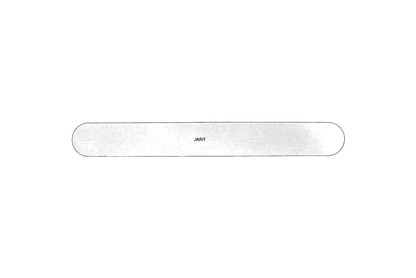 Heifetz malleable brain spatula, 155mm total length