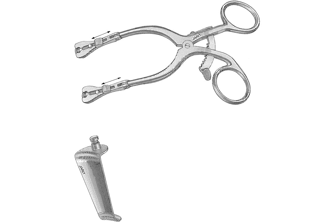 CASPAR lateral cervical retractor blade 45 x 23 mm
