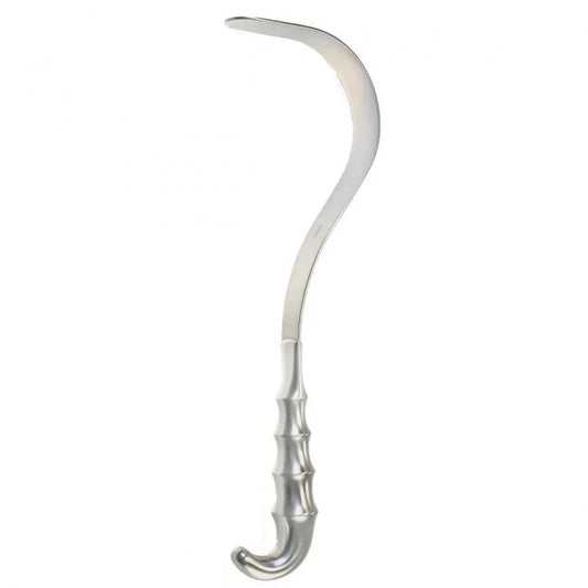 2 x 12 inch Deaver Retractor with hollow grip handle