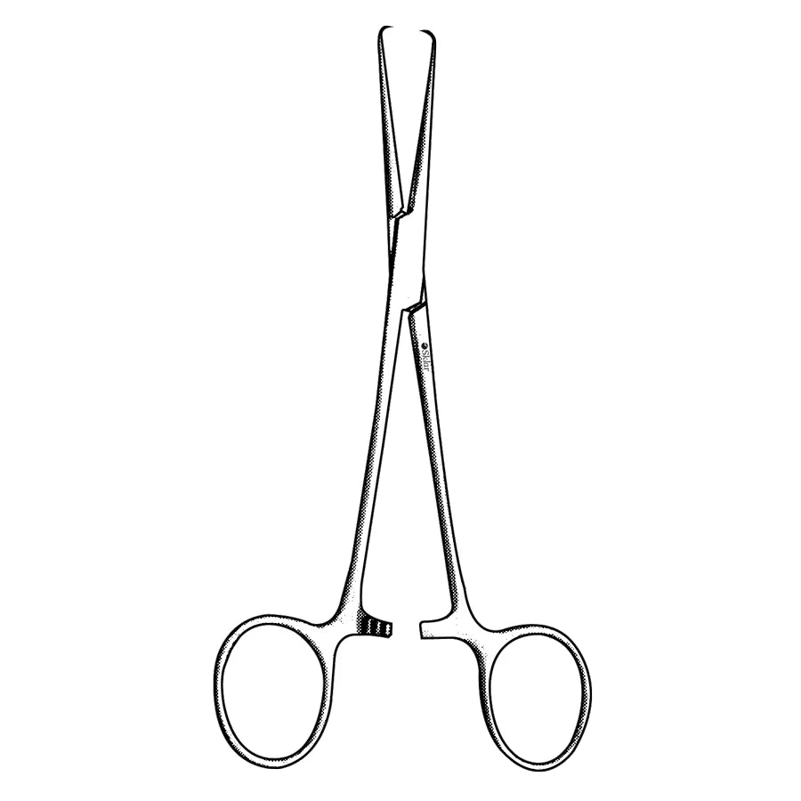 Vasectomy forceps 14cm with ringed jaws