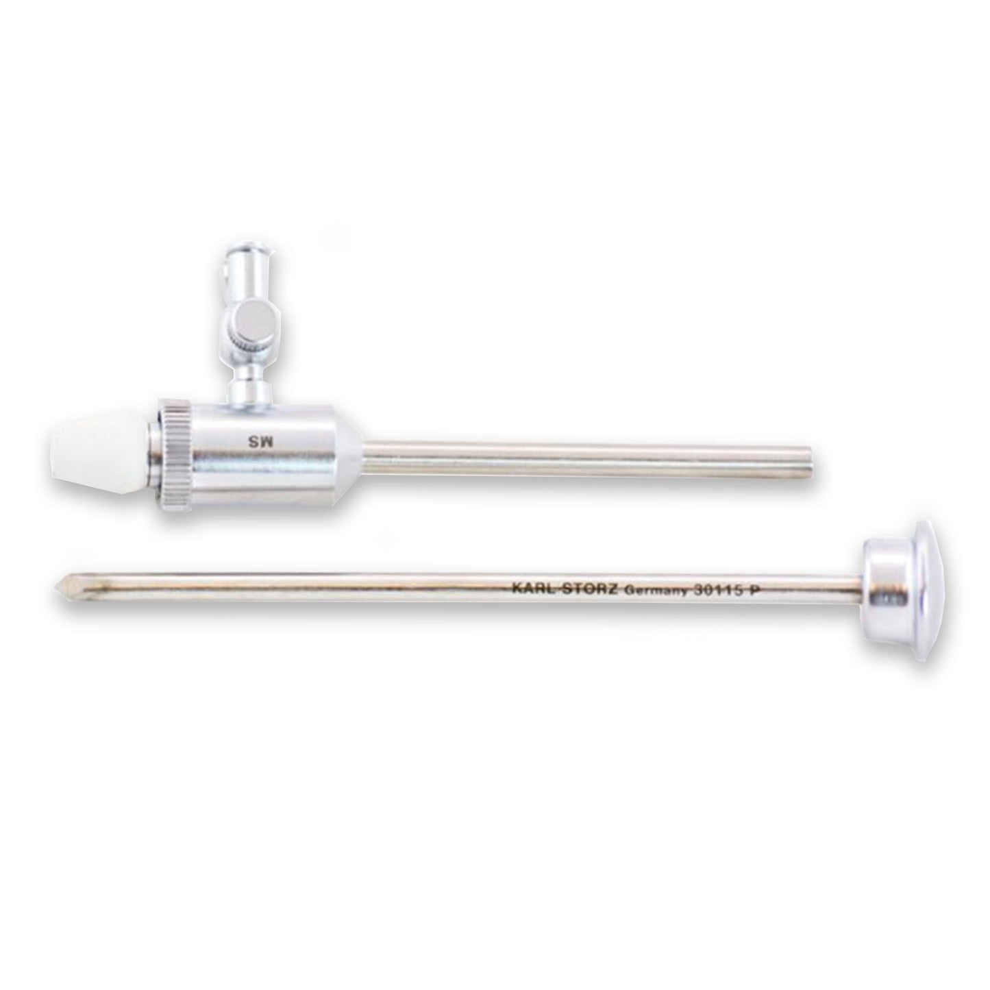 Storz Pyramidal Trocar and Cannula w/ Automatic Valve, 4.5mm