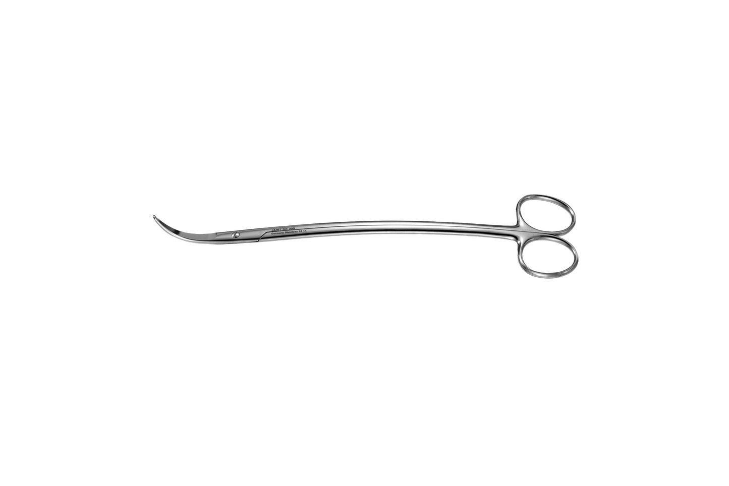 Satinsky curved vascular scissors, 24.5 cm