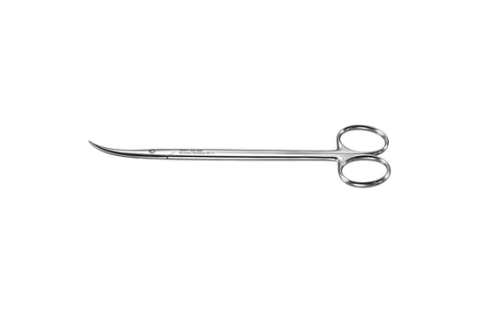Klinkenberg-Loth curved vascular scissors, 23 cm