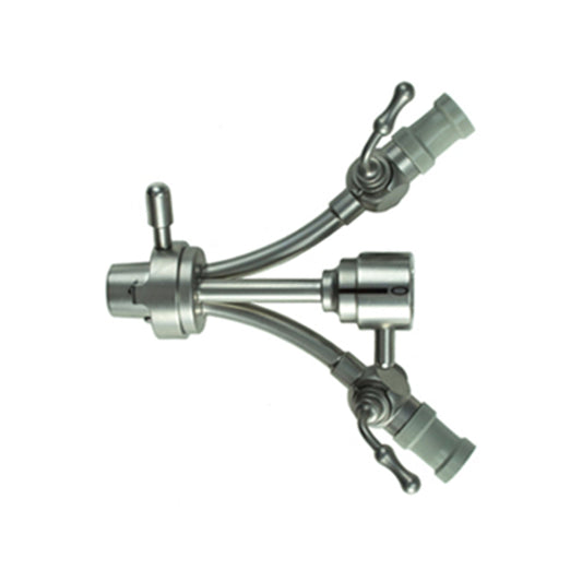 Storz (style) 27025GFA Cysto Bridge, Double Channel, Extra Wide