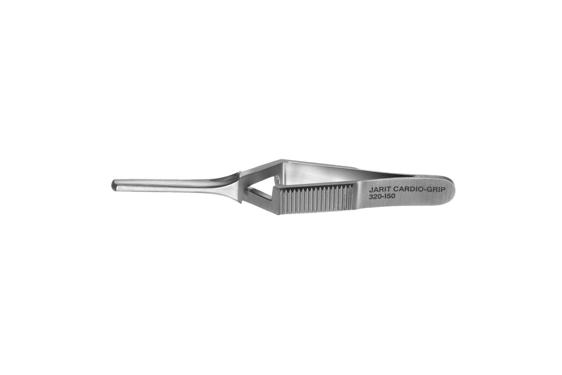 Titanium atraumatic bulldog clamp, artery, straight jaws