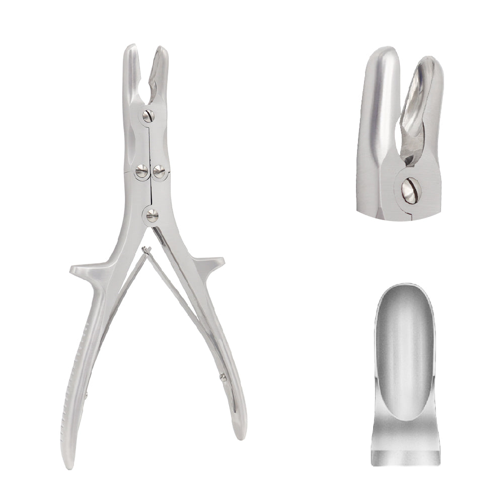 Luer bone rongeur 15 cm angled