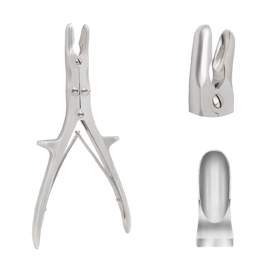 Luer bone rongeur 15 cm curved