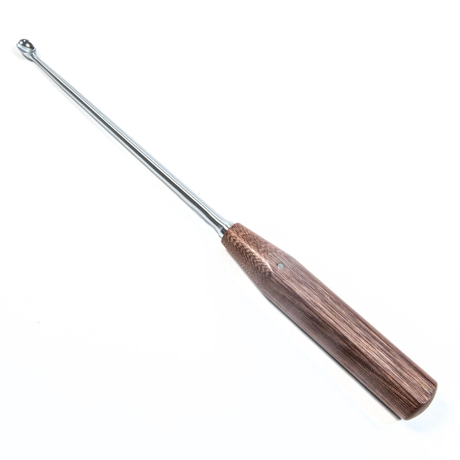 Bruns bone curette 23cm with oval cup tip