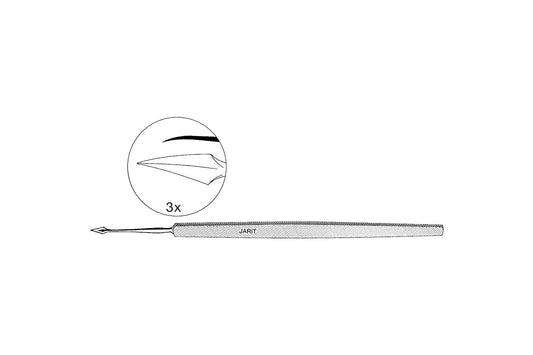 Curved foreign body needle