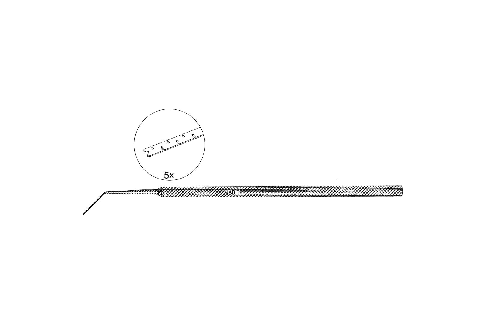 Hirschman iris lens spatula 12.5cm