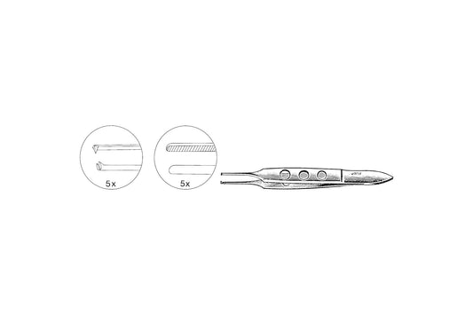 Bishop-Harman anatomic iris forceps 8.5cm