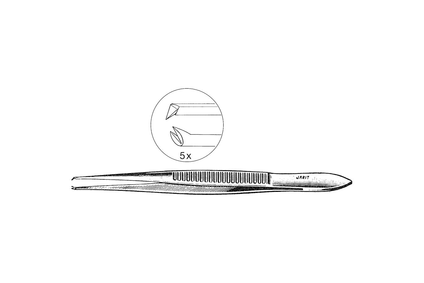 Elschnig capsular forceps 10cm