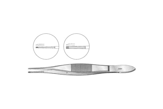 Bonaccolto fine strabismus forceps 10cm