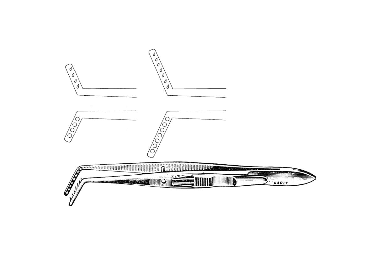 Jameson strabismus forceps right 10cm