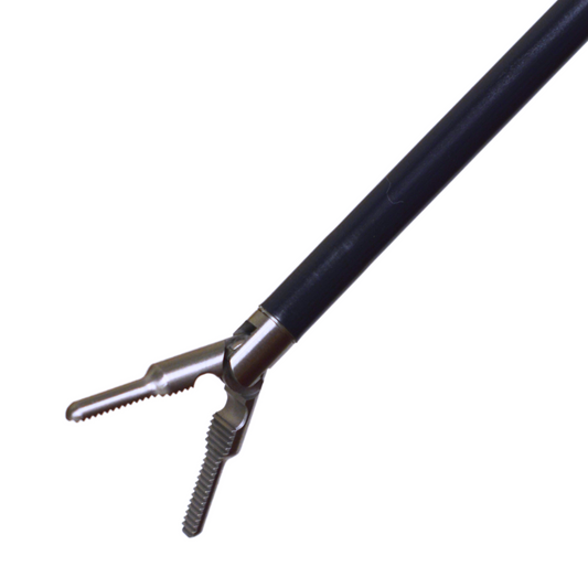 AED Dolphin Nose Grasper Dissector w/ Ratchet Handle, 5mm x 36cm