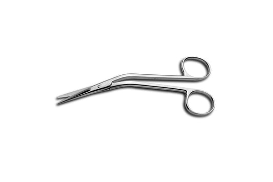 Fomon curved rhinoplastic scissors, 13 cm