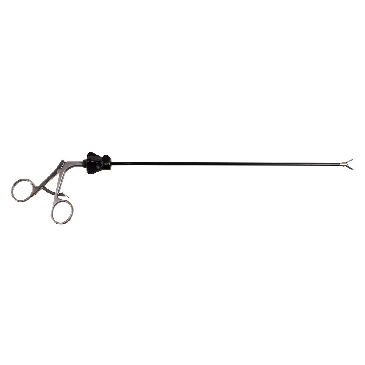 The Allis Grasp Forceps measuring 35 cm with a Ratchet Insulated Shaft Rota-Loc-Clear attachment