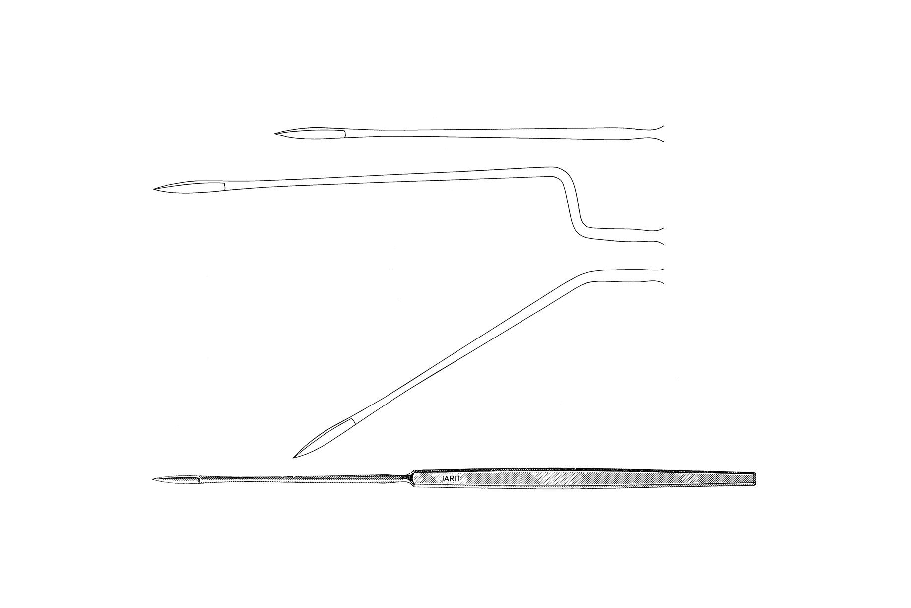 Sexton bayonet ear knife 17cm