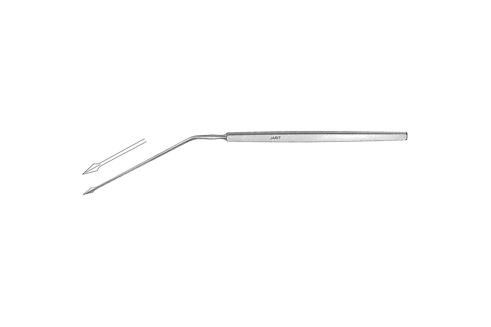 Politzer ear knife 15cm