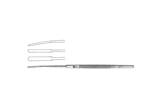 Lempert straight elevator, 2mm tip, 16cm