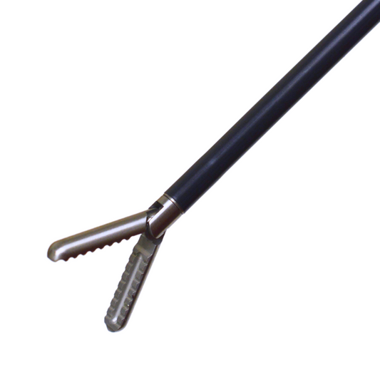 AED Grasping Forceps w/ Ratchet Handle, 5mm x 36cm