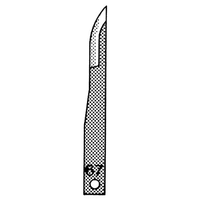 Mini scalpel figure 67 in pack of 10