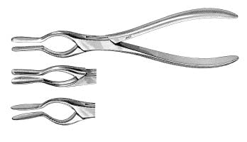Walsham septum forceps straight 23cm