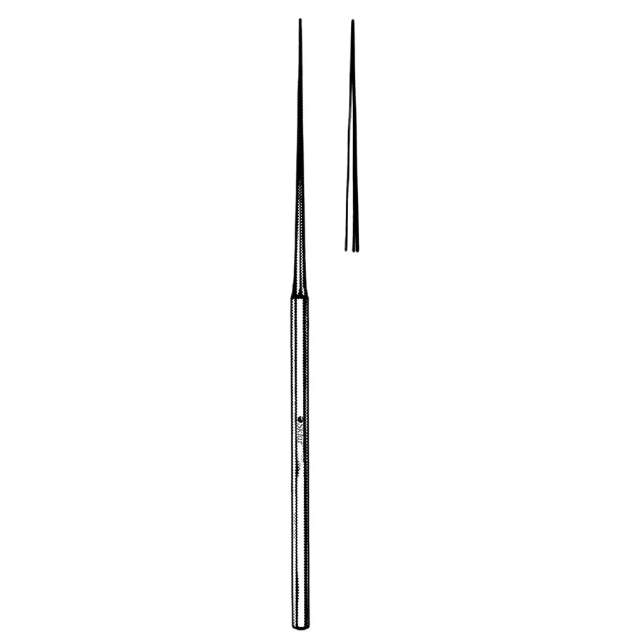 Angled 45-degree ear hook, 15.5 cm