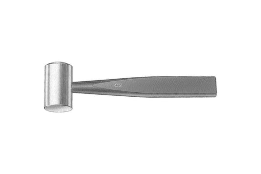Surgical mallet with implant-grade head 350g