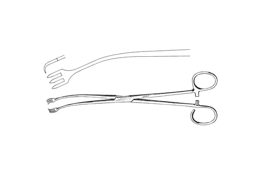 Seizing forceps TC 18cm Fig. 3 6mm