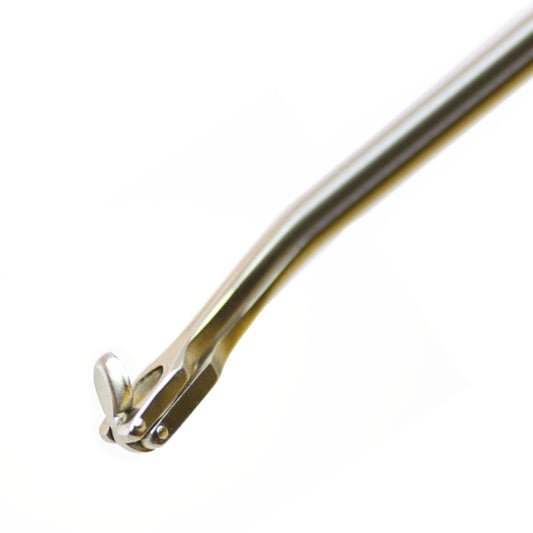 Storz Ostrum Pediatric Punch, Backward Cut, Slightly Curved Down 3.5x4mm Bite