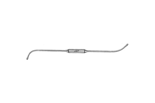 Lockhart-Mummery fistula probe, slightly curved, 16.5 cm